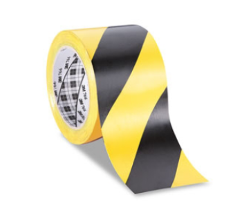 Băng Keo Dán Nền Sọc Vàng Đen 3M 766