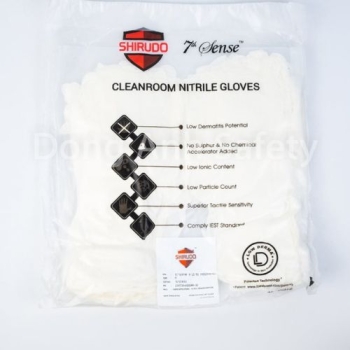 Găng tay Nitrile Shirudo chống tĩnh điện- Phòng Sạch 12inch
