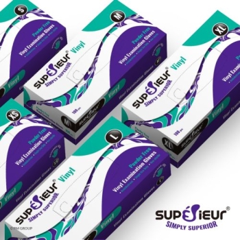 Găng tay y tế Vinyl không bột – Superieur